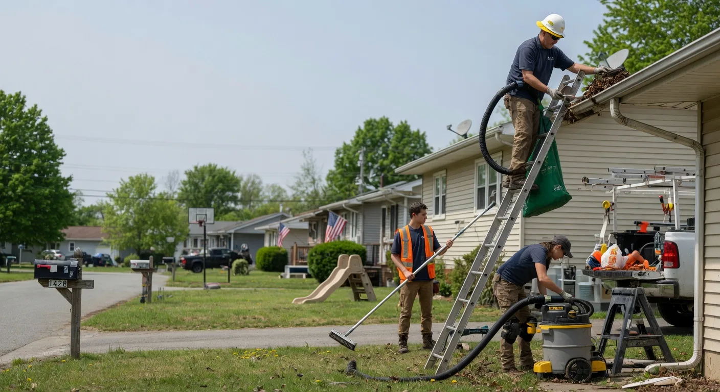 Gutter Installation in Hudgins, VA near me